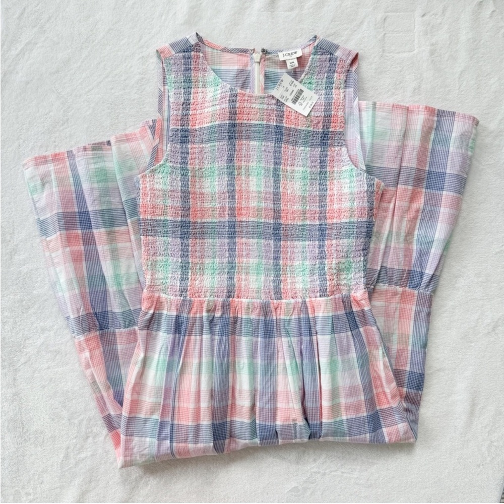 J Crew smocked dress
